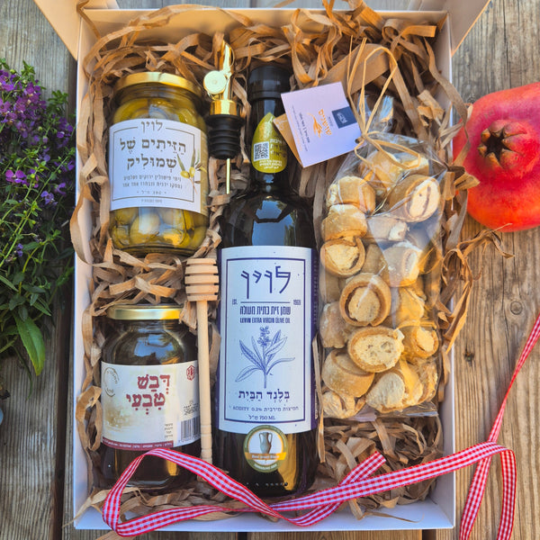 מארז מתוק מלוח עם המזלף המוזהב