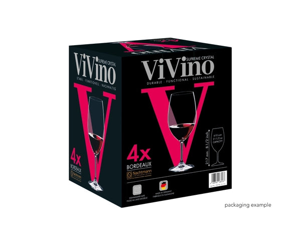 מארז 4 כוסות יין Bordeaux ViVino מבית Nachtmann